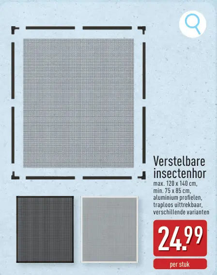 Promotie: Verstelbare insectenhor
