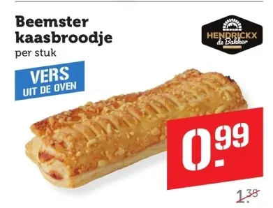 Aanbieding: Beemster kaasbroodje