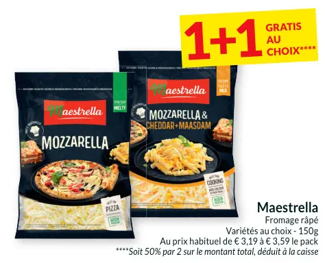 Offre: Fromage râpé