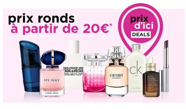 Offre: Parfums et produits de beauté