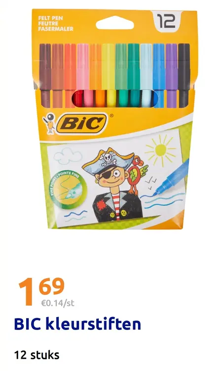 Promotie: BIC kleurstiften