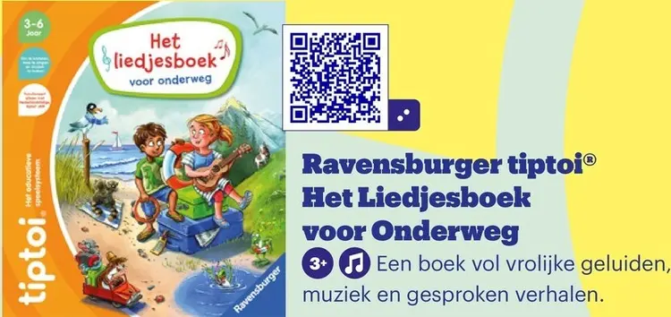 Promotie: Tiptoi Het Liedjesboek voor Onderweg