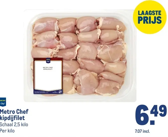 Aanbieding: kipdijfilet