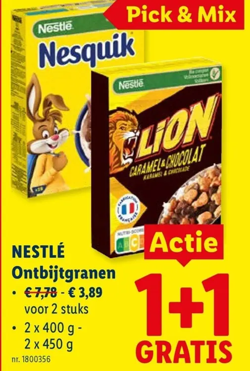 Promotie: Ontbijtgranen