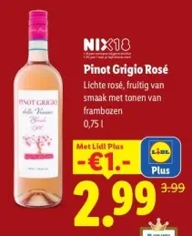 Aanbieding: Pinot Grigio Rosé