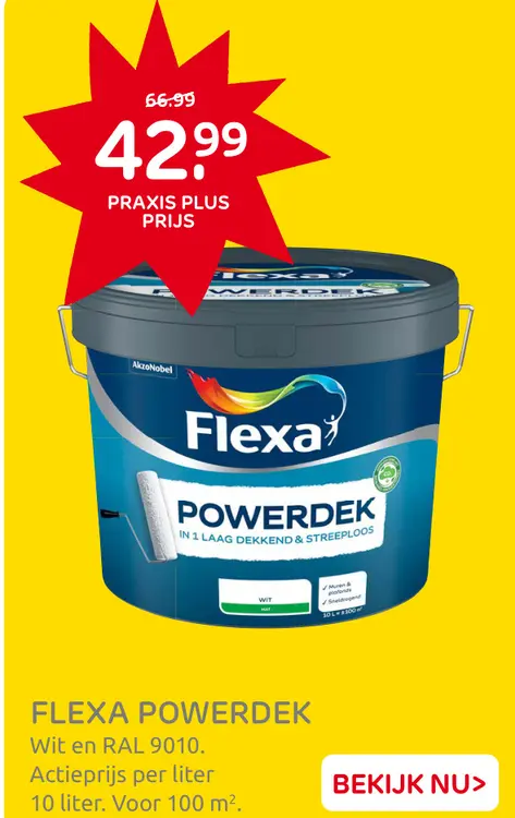 Aanbieding: Flexa powerdek