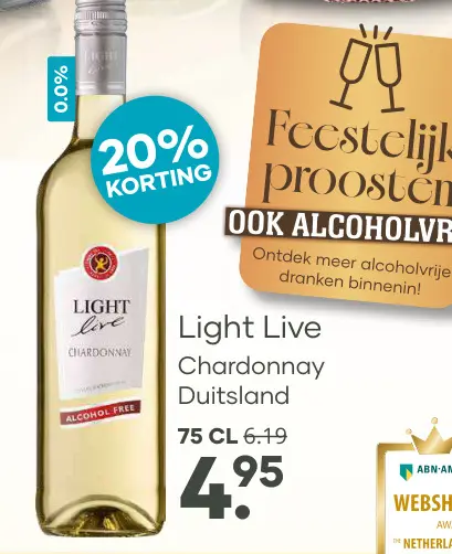 Aanbieding: Light Live Chardonnay