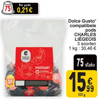 Aanbieding: Dolce Gusto compatibele pods
