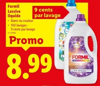 Offre: Lessive liquide