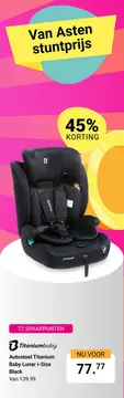 Aanbieding: Autostoel Titanium Baby Lunar i-Size Black