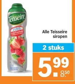 Aanbieding: Teisseire siropen