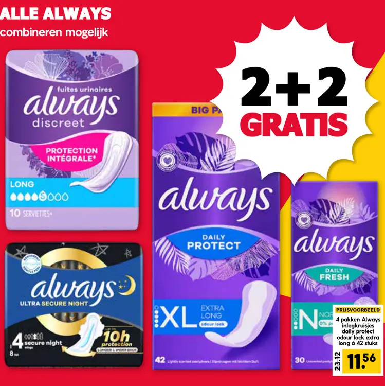 Aanbieding: Always
