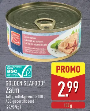 Promotie: Zalm natuur