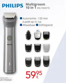 Promotie: Multigroom