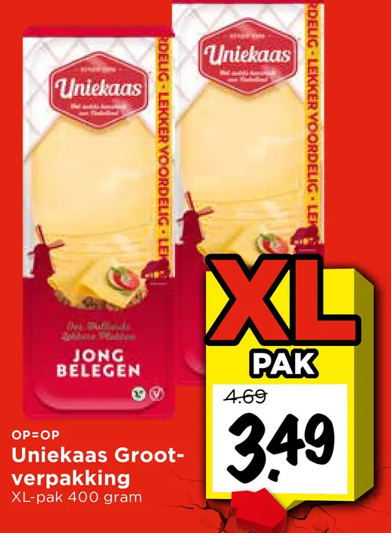 Aanbieding: Uniekaas Groot-verpakking