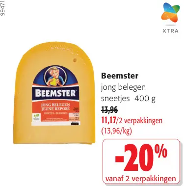 Promotie: Jong belegen sneetjes