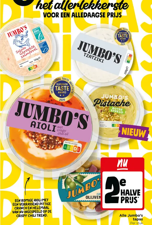 Aanbieding: Jumbo's tapas