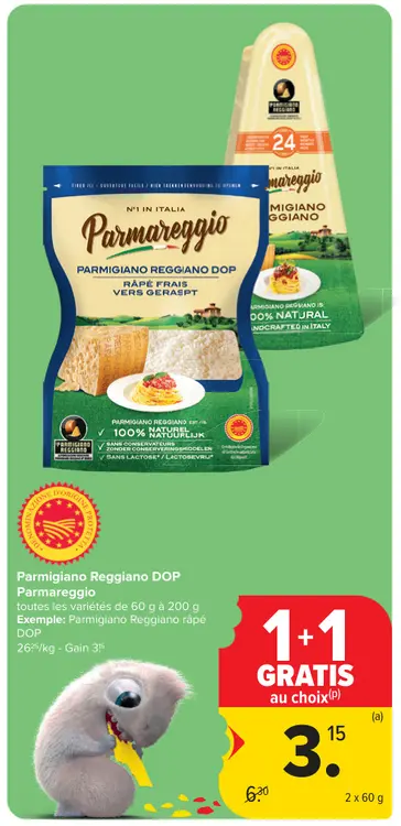 Offre: Parmareggio Parmigiano Reggiano DOP