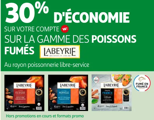 Promotie: Poissons fumés