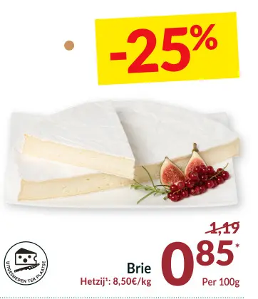 Promotie: Brie