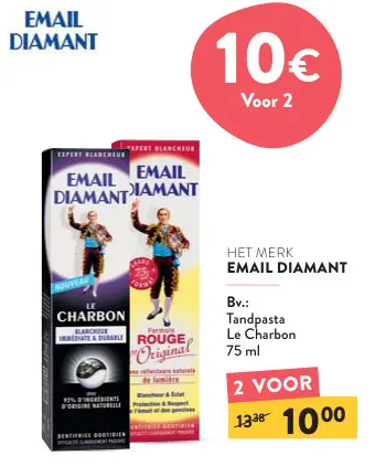Promotie: Tandpasta Le Charbon