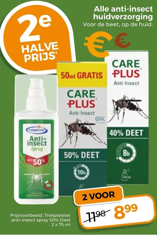 Aanbieding: Alle anti-insect huidverzorging
