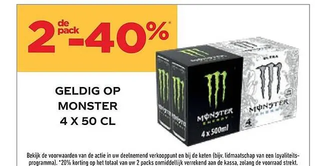 Promotie: Monster