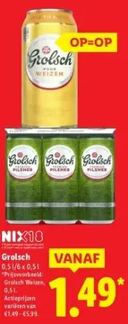 Aanbieding: Grolsch