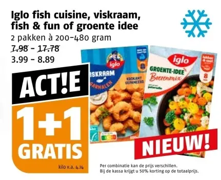 Aanbieding: Fish cuisine, viskraam, fish & fun of groente idee