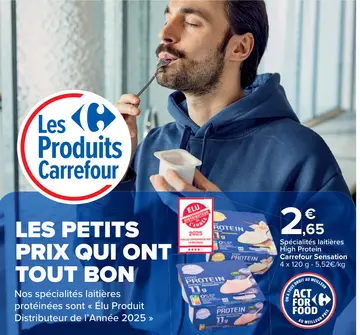 Offre: High Protein Carrefour Sensation