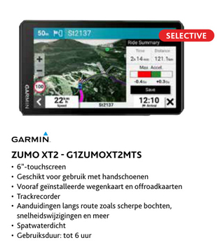 Aanbieding: ZUMO XT2 - G1ZUMOXT2MTS