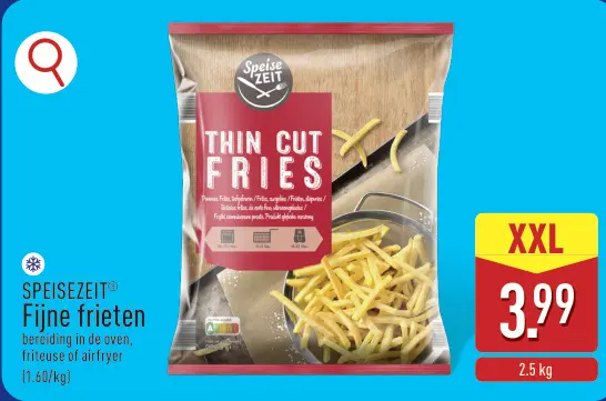 Promotie: Fijne frieten