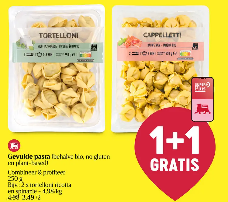 Promotie: Gevulde pasta