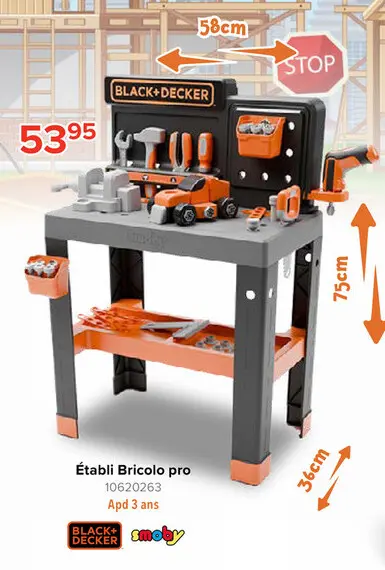 Offre: Établi Bricolo pro