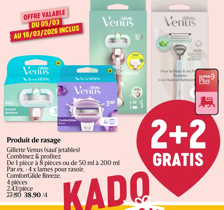 Offre: Produit de rasage