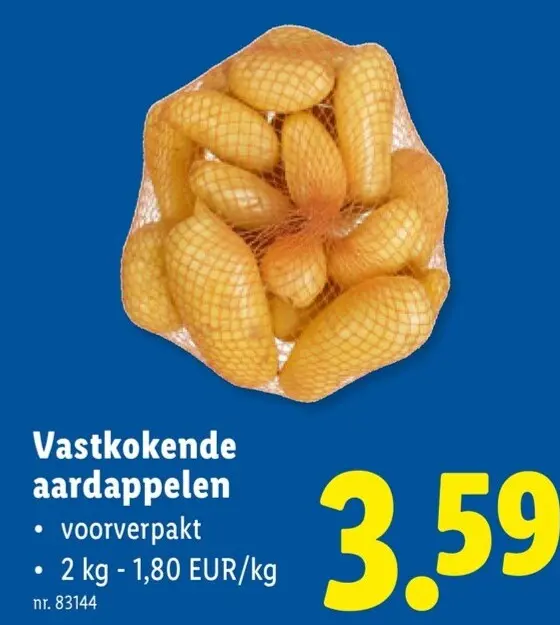 Promotie: Vastkokende aardappelen