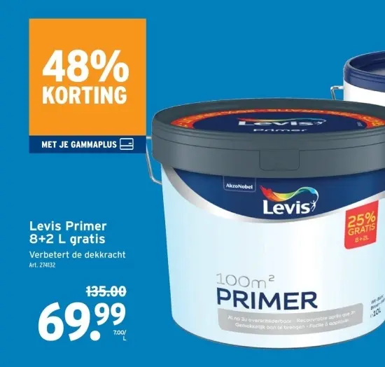 Promotie: Levis Primer