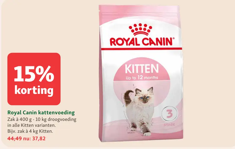 Aanbieding: Royal Canin kattenvoeding