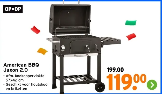Aanbieding: American BBQ Jaxon 2.0