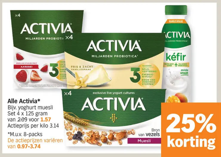 Promotie: Activia yoghurt muesli