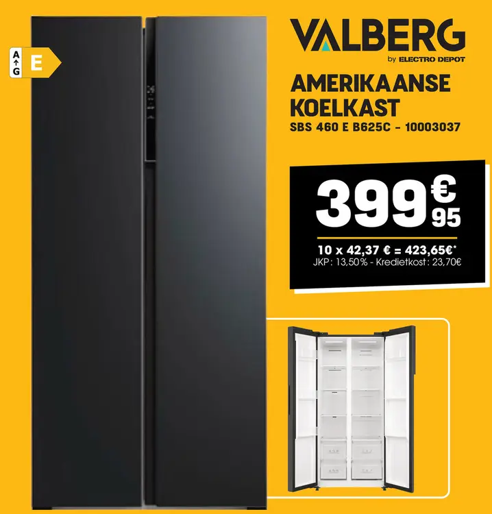 Promotie: Amerikaanse koelkast