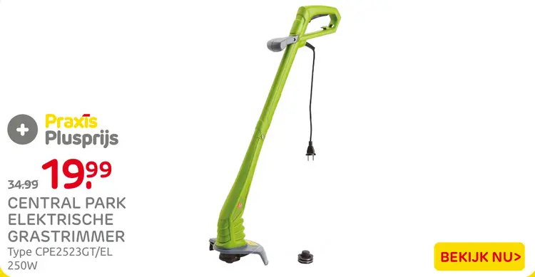 Aanbieding: Elektrische grastrimmer