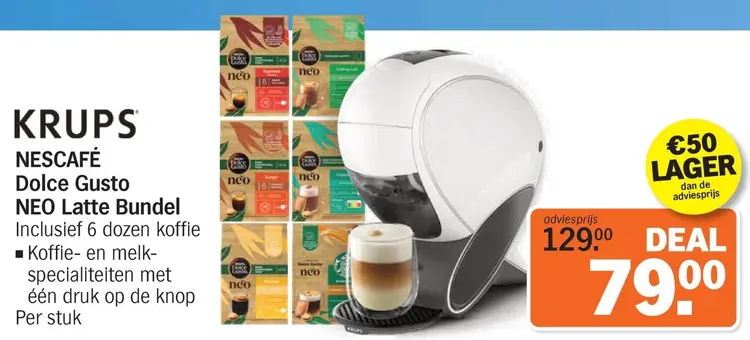 Aanbieding: NESCAFÉ Dolce Gusto NEO Latte Bundel