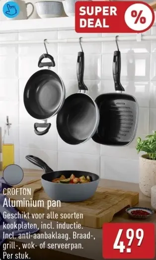 Aanbieding: Aluminium pan