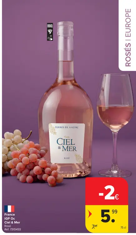 Offre: Ciel & Mer Rosé