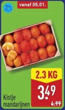 Aanbieding: Kistje mandarijnen