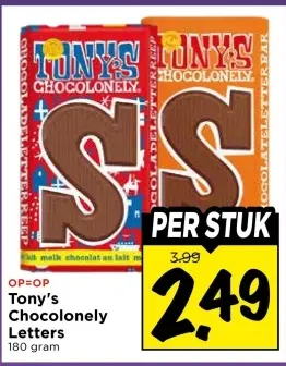 Aanbieding: Chocolonely Letters
