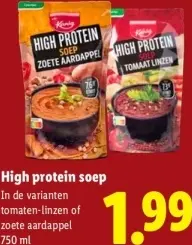 Aanbieding: High protein soep
