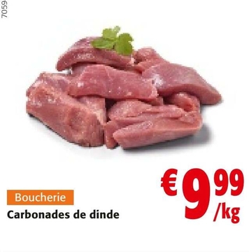 Offre: Carbonades de dinde