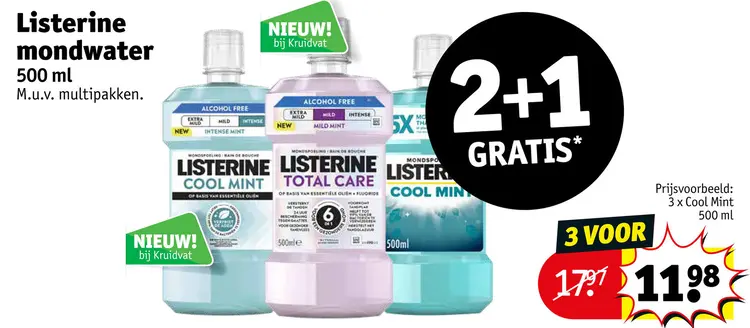 Promotie: Mondwater